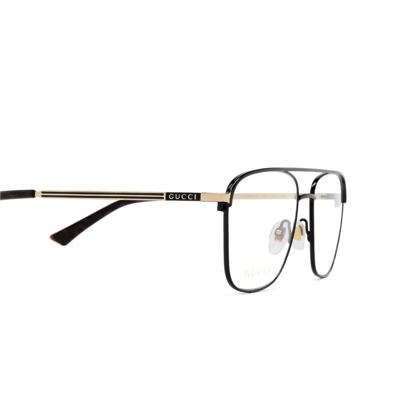 Gucci GG0833O Eyeglasses 001 black - 3/4
