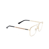 Occhiali da vista Gucci GG0833O 002 gold - anteprima prodotto 2/4