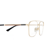 Lunettes de vue Gucci GG0833O 002 gold - Vignette du produit 3/4