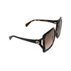 Gucci GG0876S Sunglasses 002 havana - product thumbnail 2/4