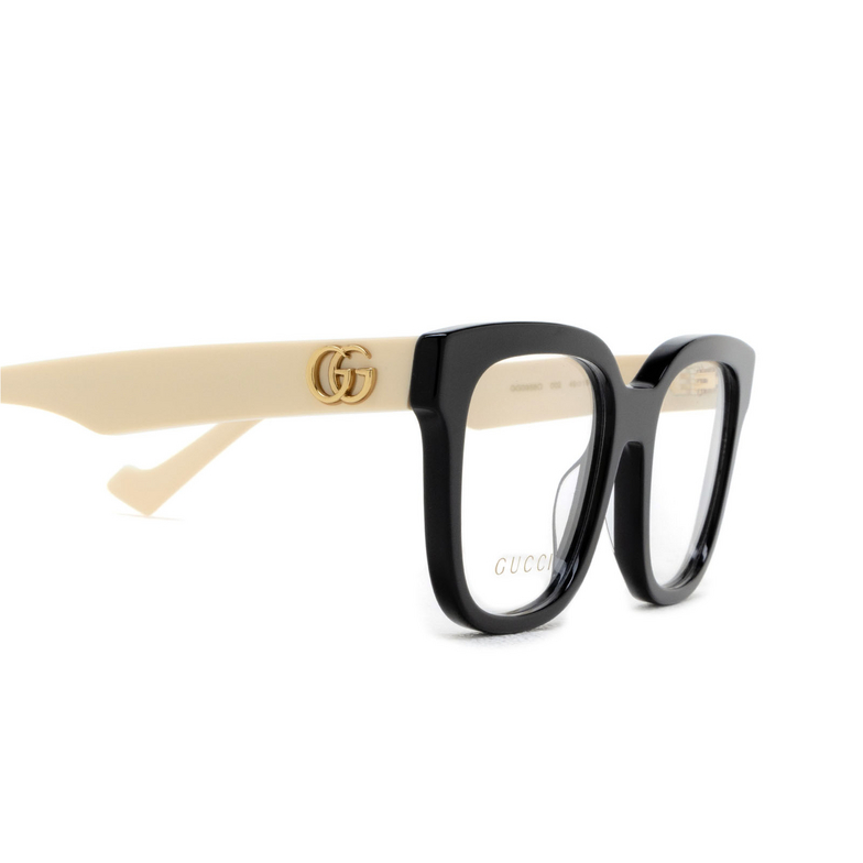 Gucci GG0958O Eyeglasses 002 black - 3/4