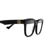 Occhiali da vista Gucci GG0958O 004 black - anteprima prodotto 3/4