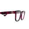 Gucci GG0958O Eyeglasses 010 havana - product thumbnail 3/4