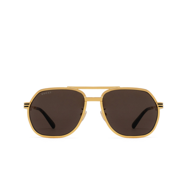 Gafas de sol Gucci GG0981S 001 gold - Vista delantera