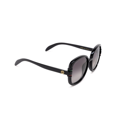Gucci GG1068SA Sunglasses 001 black - three-quarters view
