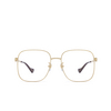 Gucci GG1092OA Eyeglasses 002 gold - product thumbnail 1/4