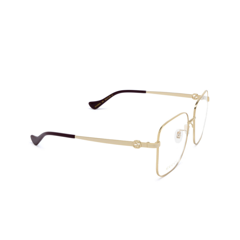 Gucci GG1092OA Eyeglasses 002 gold - 2/4