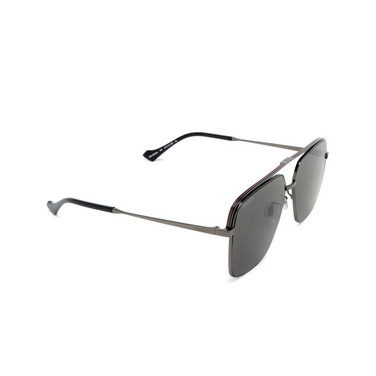 Gucci GG1099SA Sunglasses 001 ruthenium - three-quarters view