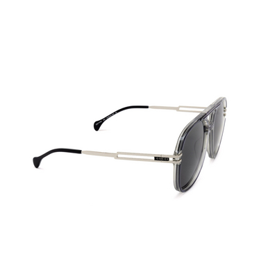 Gucci GG1104S Sunglasses 001 grey - three-quarters view