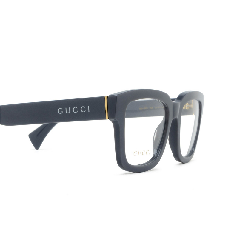 Lunettes de vue Gucci GG1138O 005 grey - 3/4