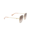 Gafas de sol Gucci GG1142SA 002 gold - Miniatura del producto 2/4