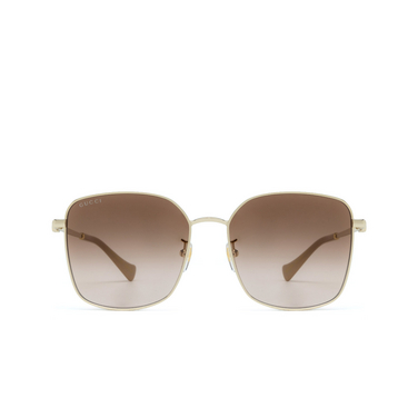 Gucci GG1146SK Sunglasses 002 gold - front view