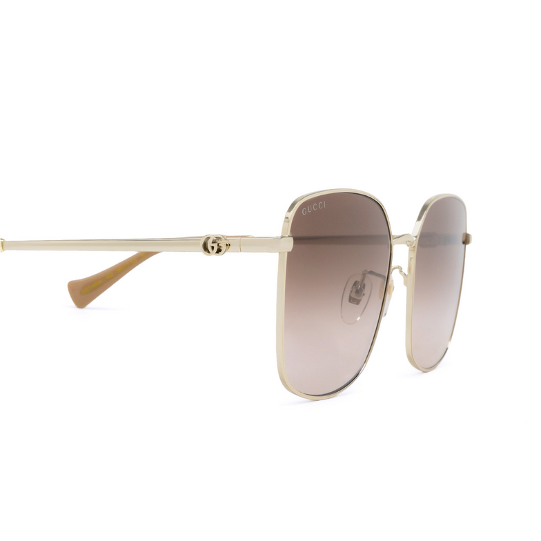 Gucci GG1146SK Sunglasses 002 gold - 3/4
