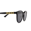 Gucci GG1191SK Sunglasses 003 black - product thumbnail 3/4
