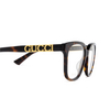 Gucci GG1192O Korrektionsbrillen 005 havana - Produkt-Miniaturansicht 3/4