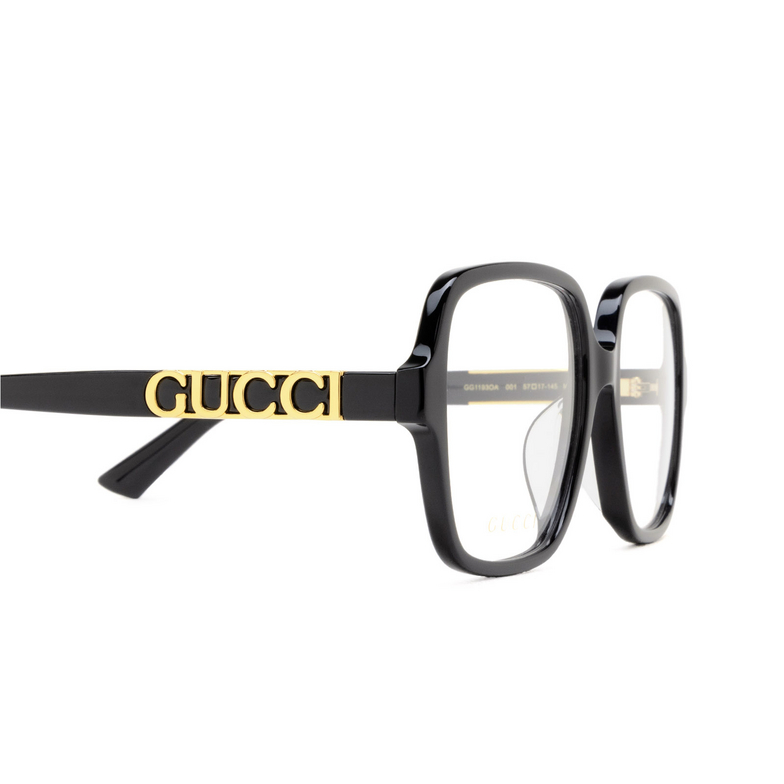 Occhiali da vista Gucci GG1193OA 001 black - 3/4