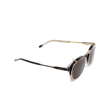 Gucci GG1212S Sunglasses 002 black - three-quarters view