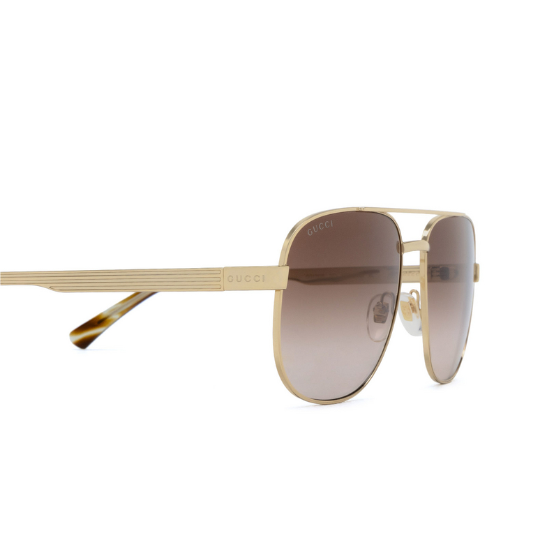Gucci GG1223S Sunglasses 003 gold - 3/4