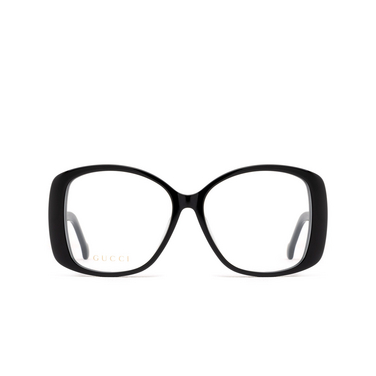 Gucci GG1236OA Eyeglasses 001 black - front view