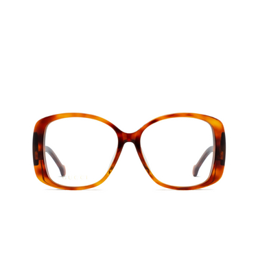 Gucci GG1236OA Korrektionsbrillen 002 havana - Vorderansicht