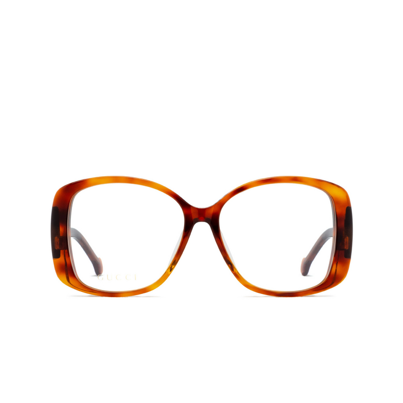 Gucci GG1236OA Eyeglasses 002 havana - 1/4