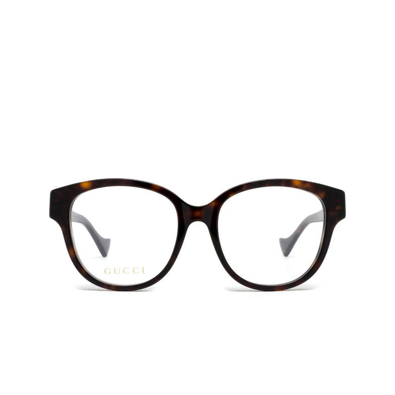 Gucci GG1260OA Eyeglasses 002 havana - 1/4