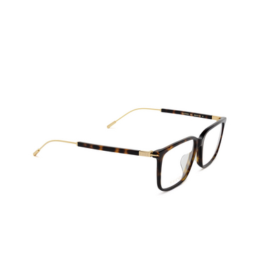 Gucci GG1273OA Korrektionsbrillen 002 havana - Dreiviertelansicht