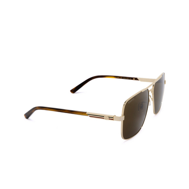 Gucci GG1289S Sonnenbrillen 002 gold - Dreiviertelansicht