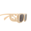 Gafas de sol Gucci GG1325S 013 ivory - Miniatura del producto 3/4