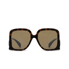 Lunettes de soleil Gucci GG1326S 007 havana - Vignette du produit 1/4