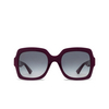 Gafas de sol Gucci GG1337S 007 burgundy - Miniatura del producto 1/4
