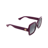 Gucci GG1337S Sunglasses 007 burgundy - product thumbnail 2/4