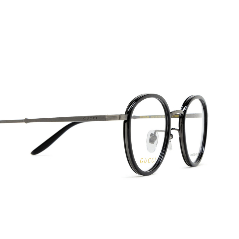 Gucci GG1357OJ Eyeglasses 003 silver - 3/4