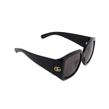 Gucci GG1402SA Sunglasses 001 black - three-quarters view