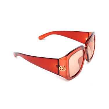 Gucci GG1402SA Sonnenbrillen 003 burgundy - Dreiviertelansicht