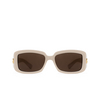 Gucci GG1403SK Sunglasses 004 ivory - product thumbnail 1/4