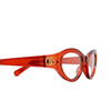 Gucci GG1405O Eyeglasses 003 burgundy - product thumbnail 3/4