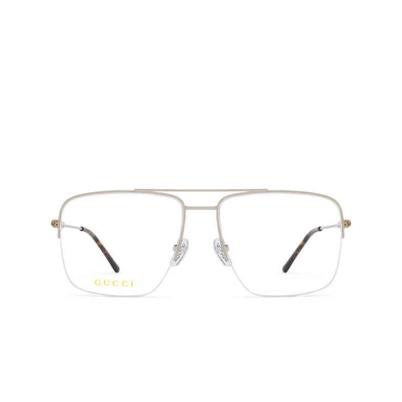 Gucci GG1415O Eyeglasses 002 silver - 1/4