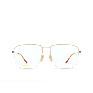 Gucci GG1415O Korrektionsbrillen 003 ivory - Vorderansicht