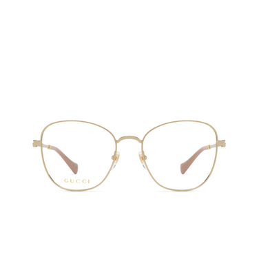 Gucci GG1418O Eyeglasses 003 gold - front view