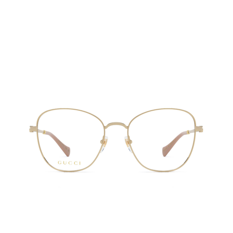 Gucci GG1418O Eyeglasses 003 gold - 1/4