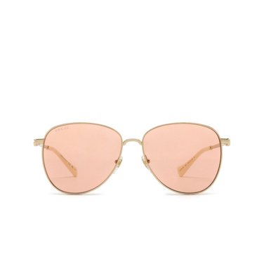 Gucci GG1419S Sunglasses 003 gold - front view