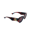 Gucci GG1421S Sonnenbrillen 003 havana - Produkt-Miniaturansicht 2/4