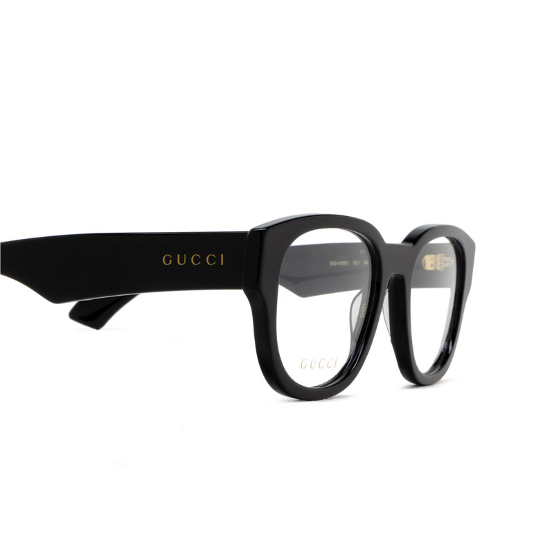 Gucci GG1429O Eyeglasses 001 black - 3/4