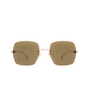 Gafas de sol Gucci GG1434S 002 gold - Miniatura del producto 1/4