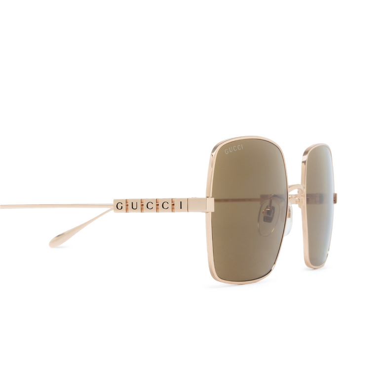 Gucci GG1434S Sunglasses 002 gold - 3/4