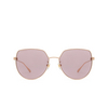 Gafas de sol Gucci GG1435SA 003 gold - Miniatura del producto 1/4