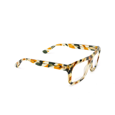 Gucci GG1462O Korrektionsbrillen 003 havana - Dreiviertelansicht