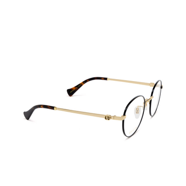 Gucci GG1472OJ Korrektionsbrillen 002 gold - Dreiviertelansicht
