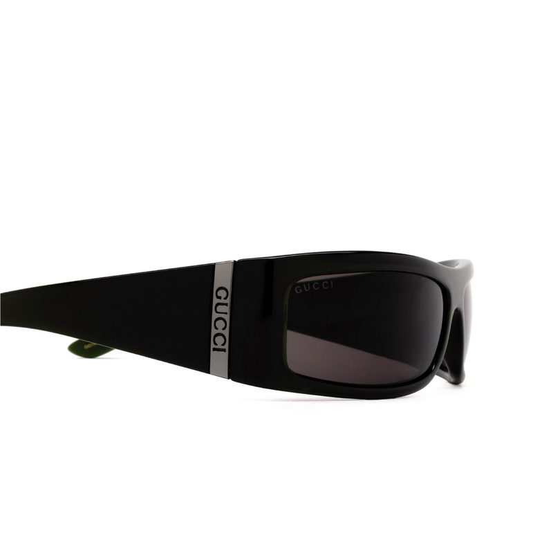 Gucci GG1492S Sunglasses 001 transparent green - 3/4